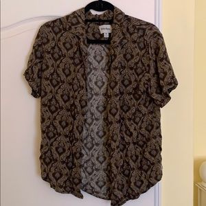 Rhythm. Short sleeve button-up shirt